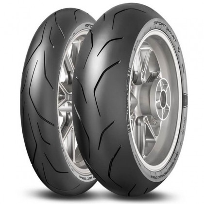 DUNLOP SPORTSMART TT 180-55-17 & 120-70-17